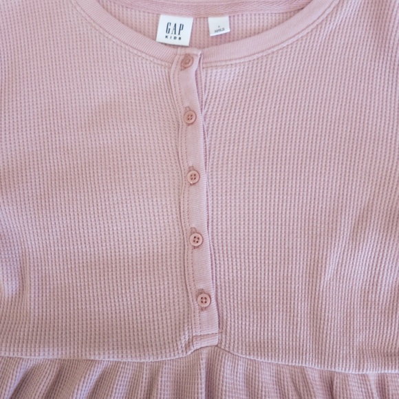 NWT Gap Kids Waffle Skater Dress - Picture 4 of 11